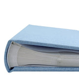 Plush Linen Black Slip-in Photo Album 300 Photos