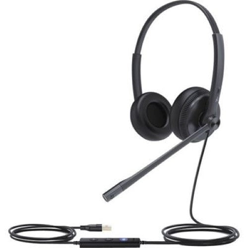 Yealink WIRED (UH34) MS DUAL HEADSET , NOISE CANCELLING MIC , USB-A (1308048)