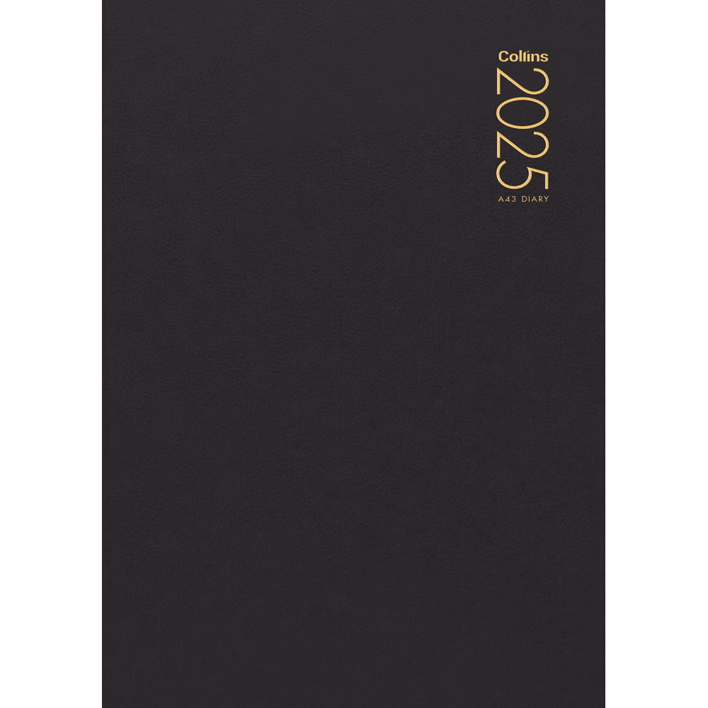 Collins Diary A43 Black Odd Year