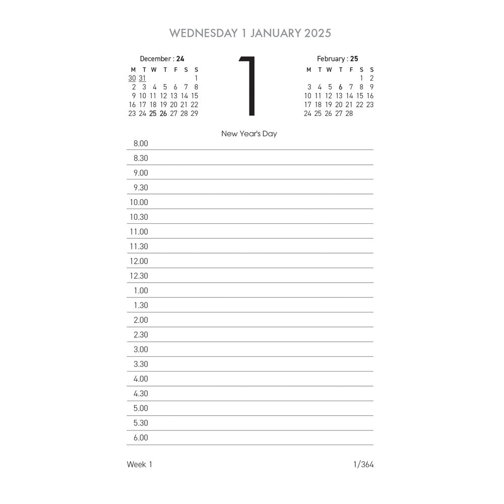 Collins Calendar Refill 13E Side Opening Odd Year