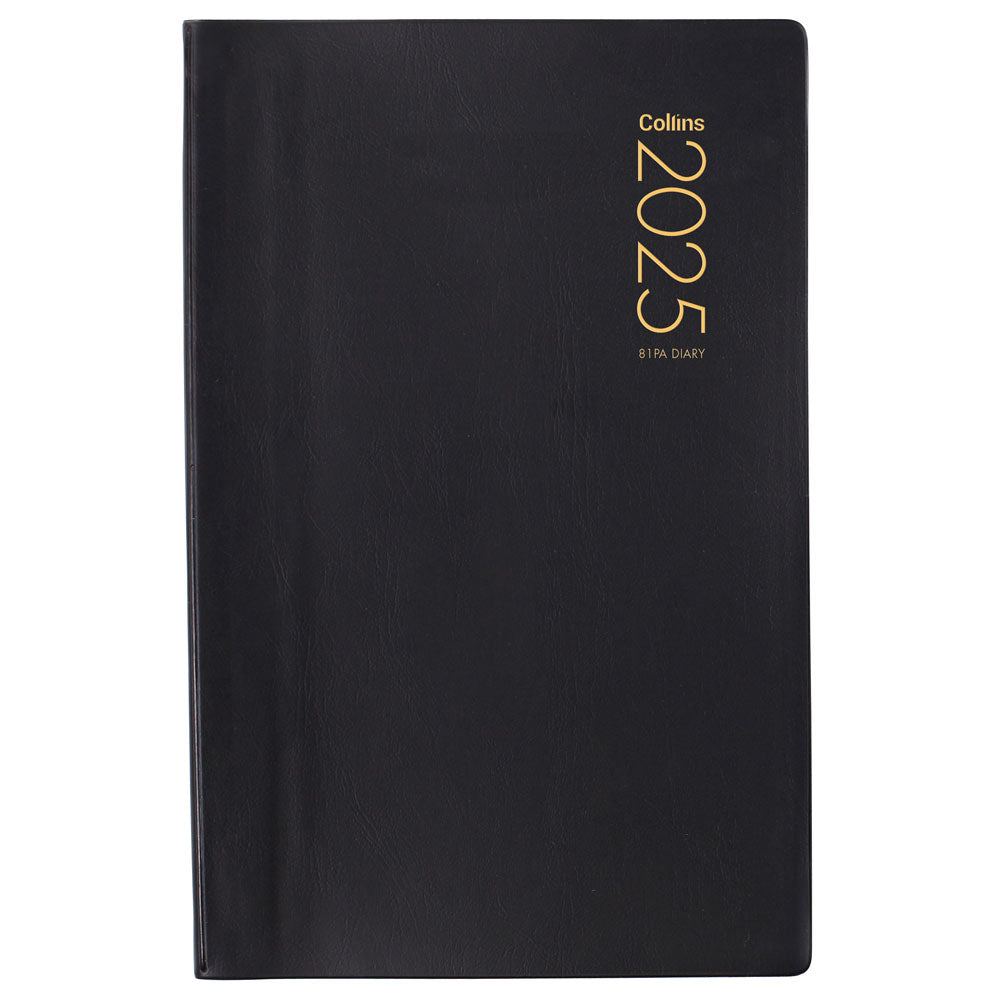 Collins Diary 81PA Black Odd Year