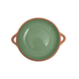 Dexam Sintra Glazed Terracotta Tapas Dish Large Green