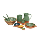 Dexam Sintra Glazed Terracotta Tapas Dish Large Green