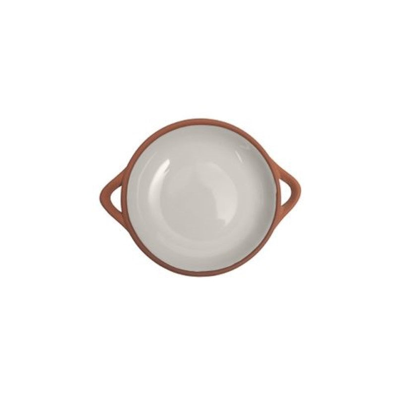Dexam Sintra Glazed Terracotta Tapas Dish Small Stone