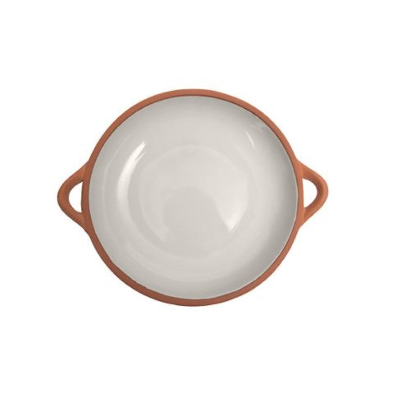 Dexam Sintra Glazed Terracotta Tapas Dish Large Stone