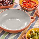 Dexam Sintra Glazed Terracotta Tapas Dish Large Stone