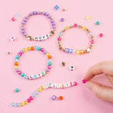 Bracelet Set - Make it Real Say Yes! Alphabet Bead