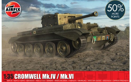 Model Kit - Airfix Cromwell Mk.IV / Mk.VI  A1384  1:35