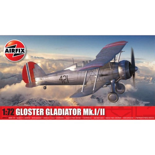 Model Kit - Airfix Gloster Gladiator Mk.I/Mk.II 1:72 A02052B