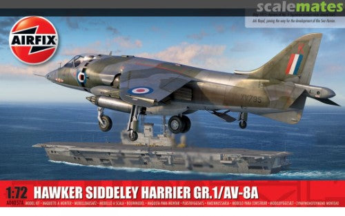 Model Kit - Airfix Hawker Siddeley Harrier GR.1/AV-8A 1:72 A04057A
