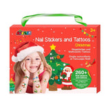 Nail Stickers and Tattoos Set - Avenir Christmas