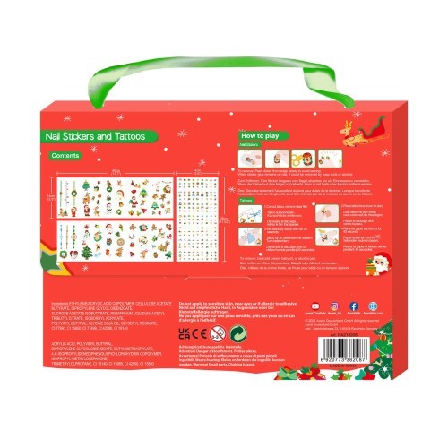 Nail Stickers and Tattoos Set - Avenir Christmas