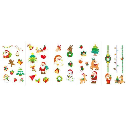 Nail Stickers and Tattoos Set - Avenir Christmas