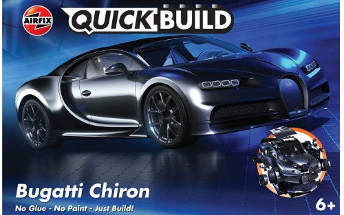 Model Kit - Airfix Quickbuild Bugatti Chiron Black J6025