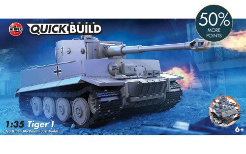 Model Kit - Airfix Quickbuild Tiger I 1:35 J6041