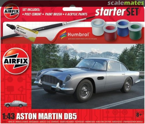 Airfix Starter Set - Aston Martin DB5 1:43 Scale