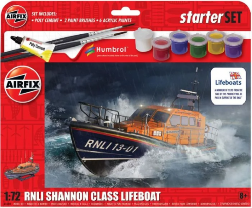 Model Starter Set - Airfix RNLI Shannon Class Lifeboat