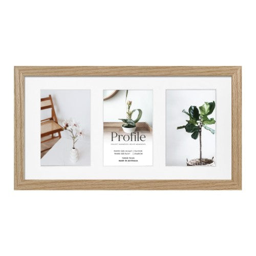 Elegant Deluxe Natural Oak Photo Frame