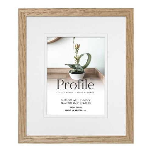 Elegant Deluxe Natural Oak Photo Frame - Type 3