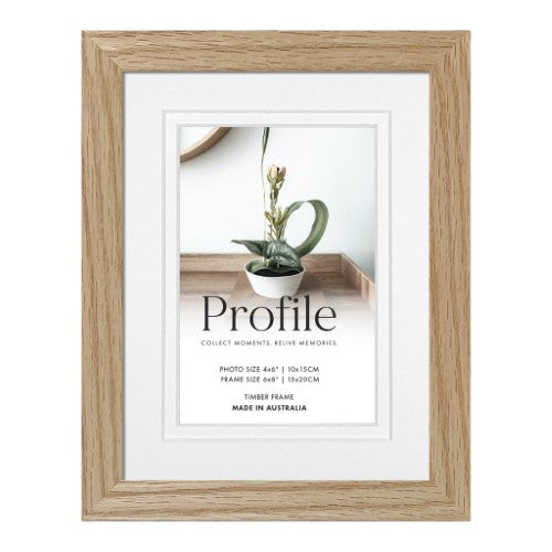 Elegant Deluxe Natural Oak Photo Frame - Type 3