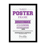 Decorator White A1 Box Picture Frame to suit A2 image
