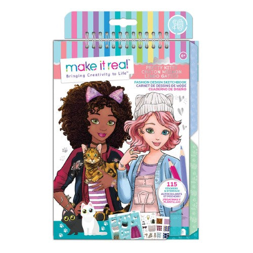 Sketchbook - Make it Real Fashion Design Pretty Kitty