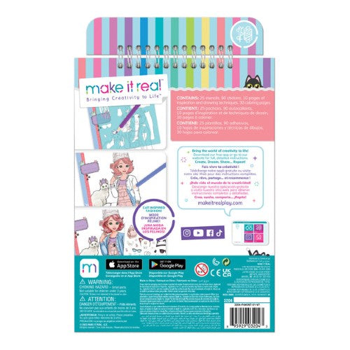 Sketchbook - Make it Real Fashion Design Pretty Kitty