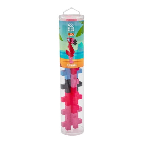 Puzzle - Plus Plus Big Flamingo (15pc Tube)