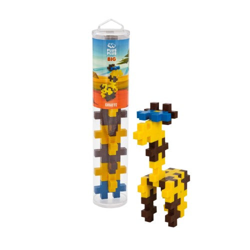 Puzzle - Plus Plus Big Giraffe (15pc Tube)