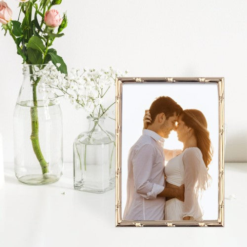 Magnetic Fridge Frame Photo Pocket (Silver) - 5x7in - Type 1