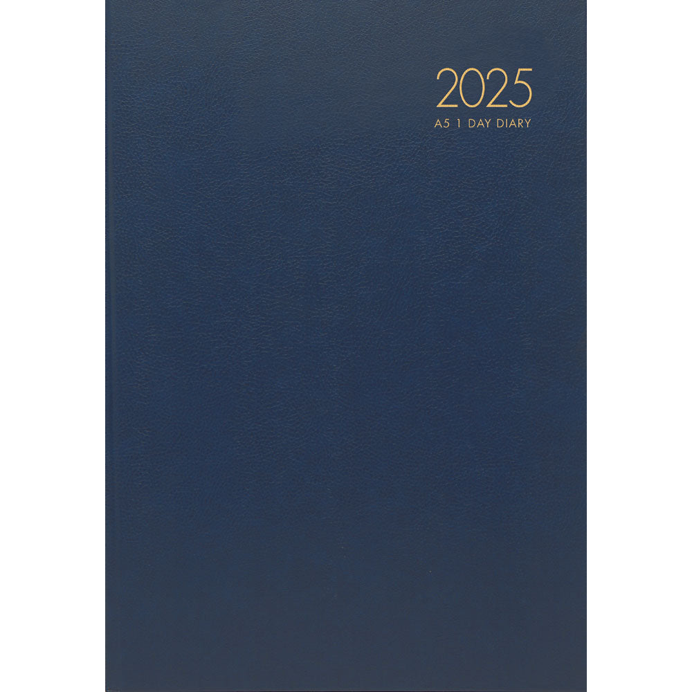Collins Windsor A51 Day To Page Diary Navy Odd Year