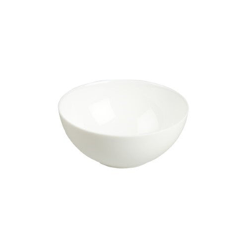 White Coupe Glass Rice Bowl 12cm - Wiltshire- Set of  6