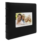 Prestige Black Leather Slip-in Photo Album 300 Photos