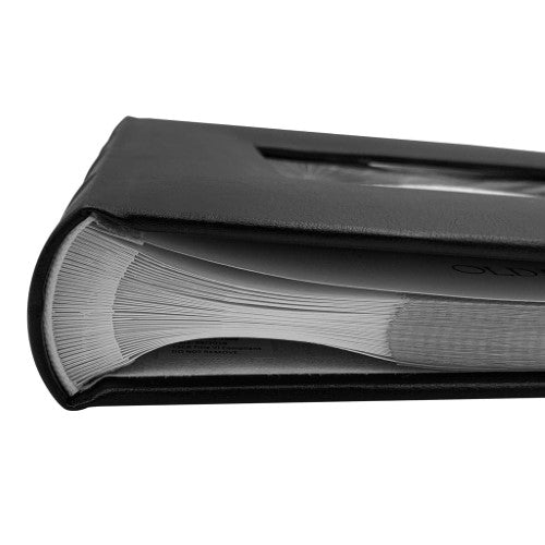 Prestige Black Leather Slip-in Photo Album 300 Photos