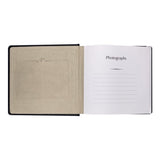 Prestige Black Leather Slip-in Photo Album 300 Photos