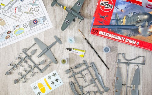 Model Kit - Airfix Starter Set Messerschmitt Bf109F-4