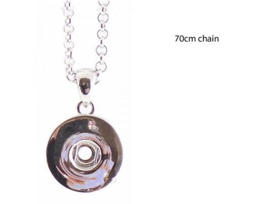 Snaps REDFOX  - Necklace - Plain Pendant + 70cm (48+2)