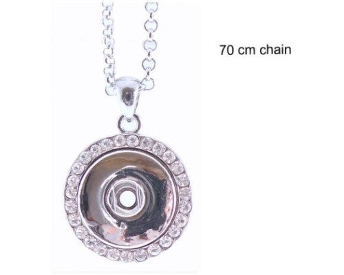 Snaps REDFOX  - Necklace - Diamante PD + 70cm (48+11)