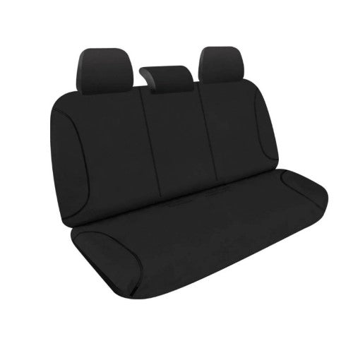Black Canvas Rear Seat Cover - Ford Ranger Py T6.2 - TRADIES