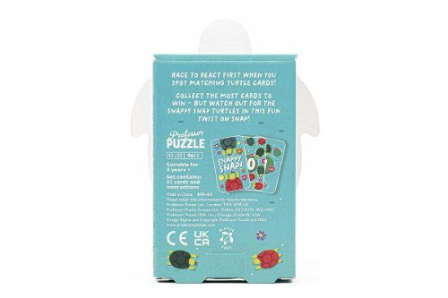 Card Game - Professor Puzzle Snapping Turtles