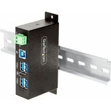 4-Port Managed Industrial USB Hub 5Gbps