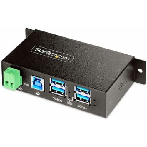 4-Port Managed Industrial USB Hub 5Gbps
