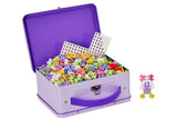 Plus Plus Puzzle Suitcase - Pastel Metal (600pc)