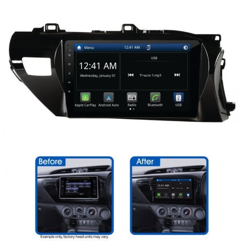 10in Multimedia Receiver To Suit Toyota Hilux (2020-On) - AERPRO