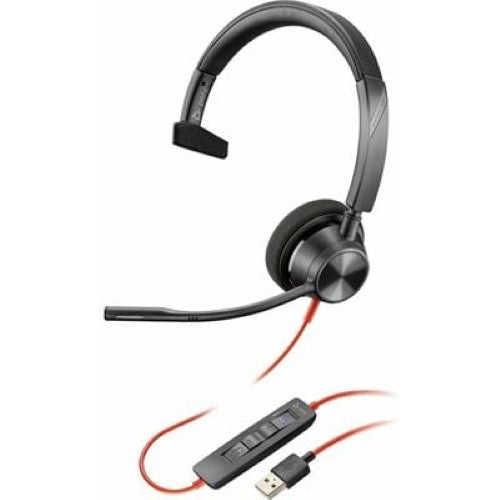 HP Poly Blackwire 3310 Microsoft Teams Certified USB-A Headset (767F6AA)
