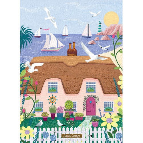 Jigsaw Puzzle - While the Sun Shines Beach Cottage (1000pcs)