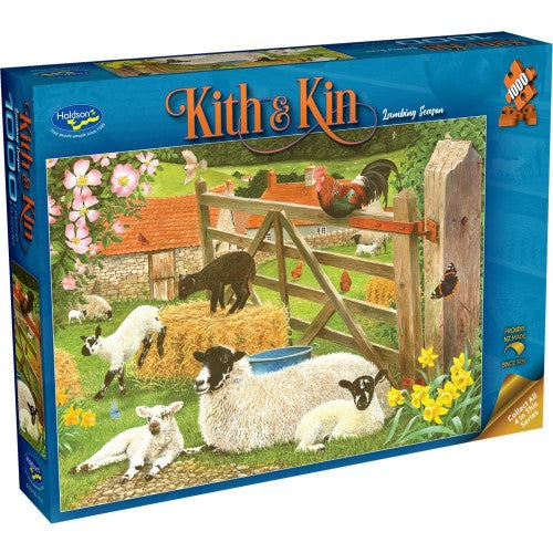 Jigsaw Puzzle - Kith & Kin Lambing Season  (1000pcs)