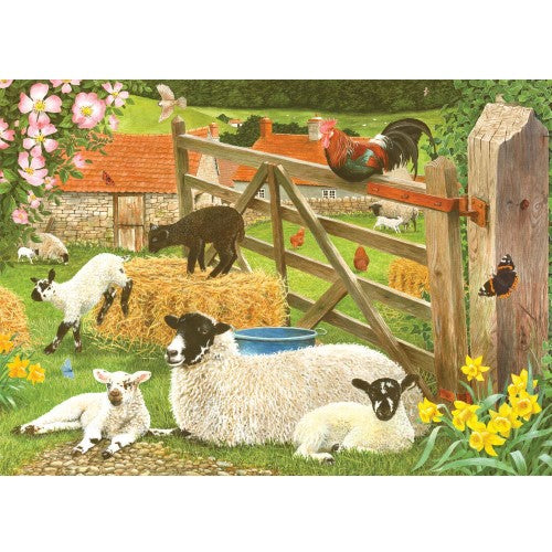 Jigsaw Puzzle - Kith & Kin Lambing Season  (1000pcs)