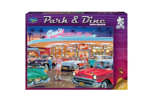Jigsaw Puzzle - Park & Dine Don's Drive In  (1000pcs)