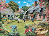 Jigsaw Puzzle - Village Kids Cottage Garden (1000pcs)